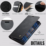 CASEME For iPhone 12 mini 5.4 inch Case  033 Series RFID Blocking Wallet Stand Calf Texture Leather Phone Cover