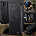 CASEME For iPhone 12 mini 5.4 inch Case  033 Series RFID Blocking Wallet Stand Calf Texture Leather Phone Cover