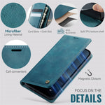 CASEME For iPhone 13 mini 5.4 inch Case  033 Series RFID Blocking Wallet Stand Calf Texture Leather Phone Cover