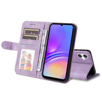 Läderplånboksfodral med Skin Touch-mobilskal, stativ och rem för Samsung Galaxy A08 5G / A08 4G / A07 4G / A07s 4G / A06 4G / A06 5G