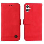 Samsung Galaxy A08 5G / A08 4G / A07 4G / A07s 4G / A06 4G / A06 5G Läderplånboksfodral Skin Touch mobilskal Stativ med Rem