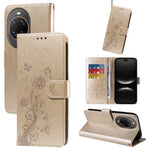 For Huawei nova 14 Ultra 5G Leather Case Butterfly Floral Imprint Wallet Stand Cover