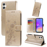 Samsung Galaxy A08 5G / A08 4G / A07 4G / A07s 4G / A06 4G / A06 5G Läderfodral Fjärilsblommigt Tryck Plånboksfodral