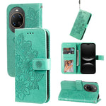 For Huawei nova 14 Ultra 5G Case Floral Pattern PU Leather Wallet Stand Phone Cover