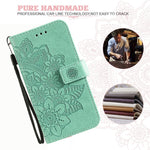 For Samsung Galaxy M56 5G Case Floral Pattern PU Leather Wallet Stand Phone Cover
