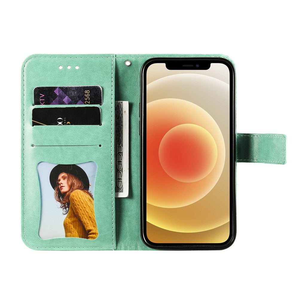 For Samsung Galaxy M56 5G Case Floral Pattern PU Leather Wallet Stand Phone Cover