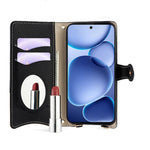 For Oppo Find X8s+ 5G Leather Case Wallet Stand Cover Irregular Tail Style with Chain Strap
