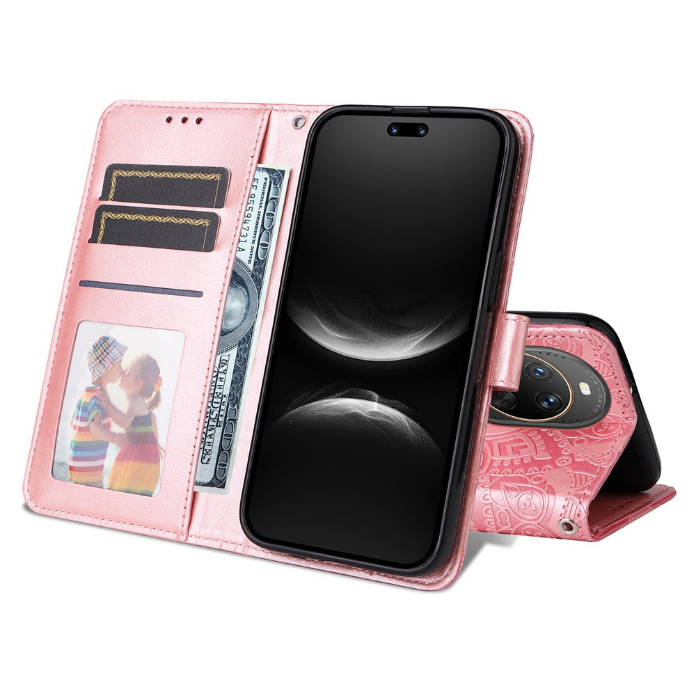 For Huawei nova 14 Ultra 5G Case Sunflower Imprint Leather Wallet Phone Cover