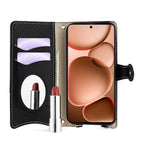 For Oppo Find X8 Ultra 5G Leather Case Wallet Stand Cover Irregular Tail Style with Chain Strap