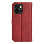 For OnePlus 13T 5G Case Calf Texture Leather Wallet Phone Cover