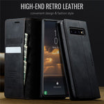 CASEME For Samsung Galaxy S10 Plus Case  033 Series RFID Blocking Wallet Stand Calf Texture Leather Phone Cover