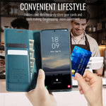 CASEME For Samsung Galaxy S20 5G / Galaxy S20 4G Case 033 Series RFID Blocking Wallet Stand Calf Texture Leather Phone Cover