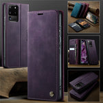CASEME For Samsung Galaxy S20 Ultra Case  033 Series RFID Blocking Wallet Stand Calf Texture Leather Phone Cover