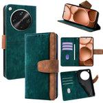 For Oppo Find X8 Ultra 5G Case RFID Blocking Color Splicing PU Leather Wallet Phone Cover