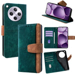 For Oppo Find X8s+ 5G Case RFID Blocking Color Splicing PU Leather Wallet Phone Cover