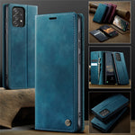 CASEME For Samsung Galaxy A52s 5G / Galaxy A52 4G / Galaxy A52 5G Case  033 Series RFID Blocking Wallet Stand Calf Texture Leather Phone Cover