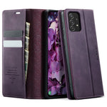 CASEME For Samsung Galaxy A52s 5G / Galaxy A52 4G / Galaxy A52 5G Case  033 Series RFID Blocking Wallet Stand Calf Texture Leather Phone Cover