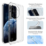 IMAK UX-5 Series til Honor 400 Pro 5G (Global) Cover Stødabsorberende TPU Klart Slankt Bagcover