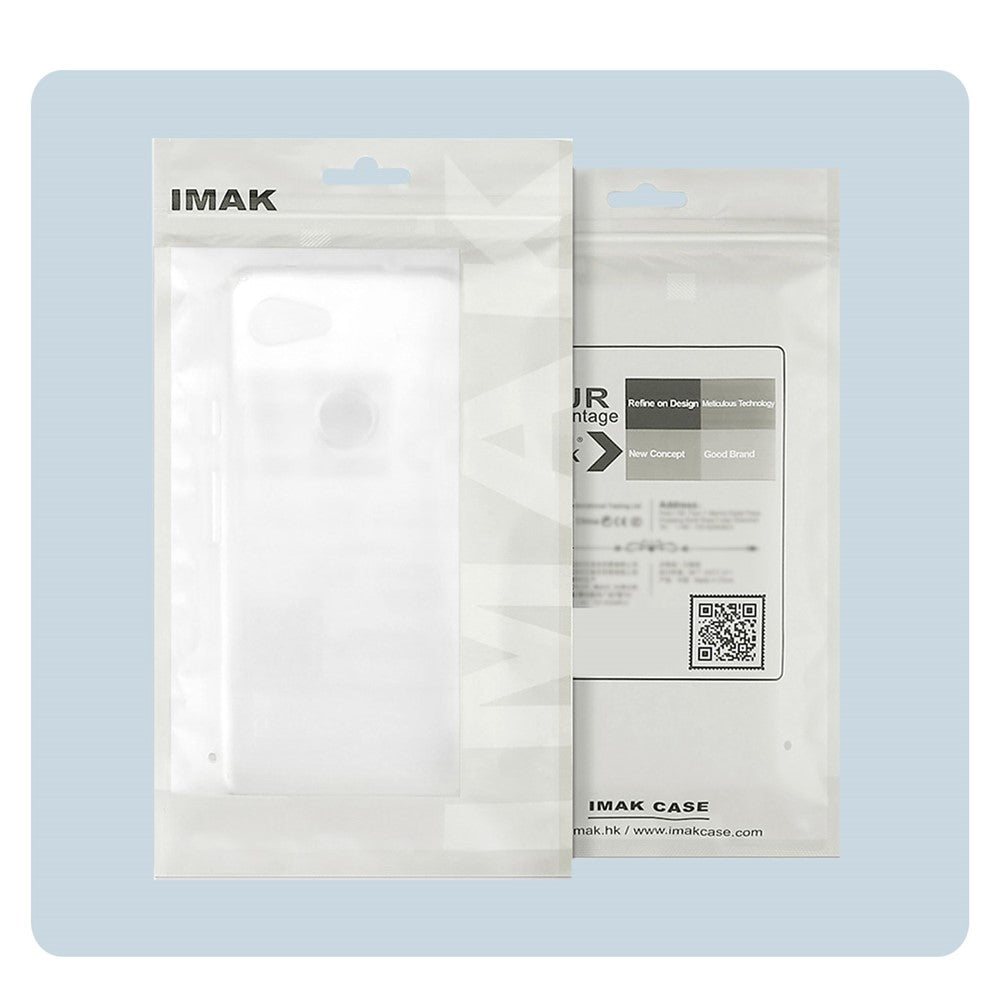 IMAK UX-5 Series til Honor 400 Pro 5G (Global) Cover Stødabsorberende TPU Klart Slankt Bagcover
