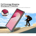 IMAK Crystal Case II Pro for Samsung Galaxy Z Fold7 5G Case Clear PC Phone Cover (Upper Cover + Lower Cover)