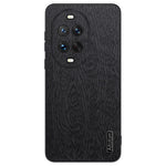 For Huawei nova 14 Pro 5G Case Wood Texture PU Leather Coated PC TPU Phone Cover