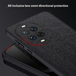 For Huawei nova 14 Pro 5G Case Wood Texture PU Leather Coated PC TPU Phone Cover