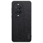For Huawei nova 14 5G Case Wood Texture PU Leather Coated PC TPU Phone Cover