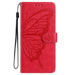 Wallet Stand Case for Xiaomi Redmi Note 13 Pro 4G / 14S 4G / Poco M6 Pro 4G Butterfly Imprinted PU Leather Flip Phone Cover with Strap