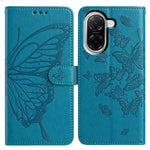 For Xiaomi Redmi A5 NFC (EU) (173.45mm) Case Butterfly Imprinted Wallet Stand PU Leather Flip Phone Cover with Strap