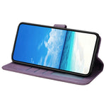 For Honor 400 Pro 5G (Global) Cover Butterfly Præget Pung Stand PU Læder Flip Telefoncover med Rem