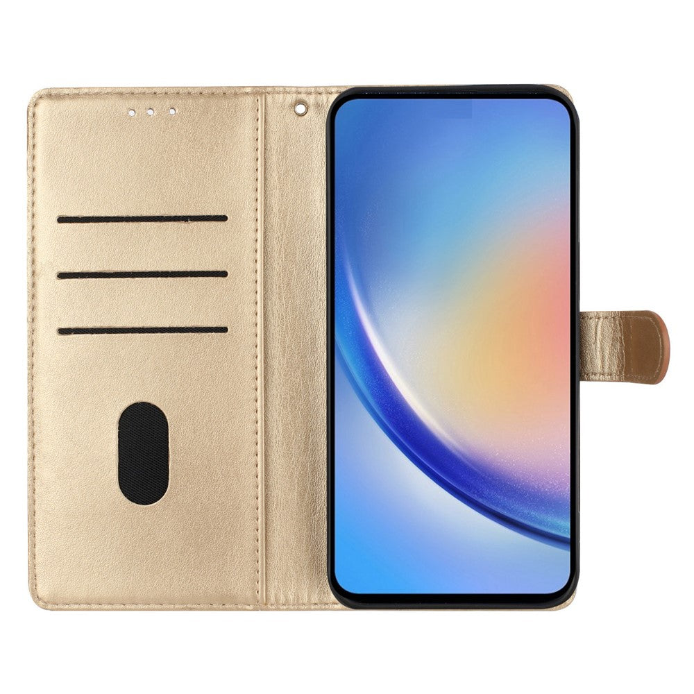 For Xiaomi Redmi A5 NFC (EU) (173.45mm) Wallet Phone Case Butterfly Floral Imprint Leather Flip Cover with Strap