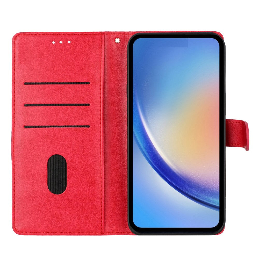 For Xiaomi Poco M7 Pro 5G Wallet Phone Case Butterfly Floral Imprint Leather Flip Cover with Strap