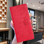 For Xiaomi Poco M7 Pro 5G Wallet Phone Case Butterfly Floral Imprint Leather Flip Cover with Strap