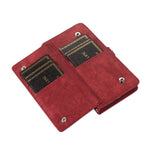 For Xiaomi 15 Ultra Case Zipper Pocket 9 Card Slots PU Leather Phone Cover with Wrist Strap