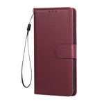 For Oppo Find X8 Pro 5G Case Wallet Stand View PU Leather Phone Cover with Wrist Strap
