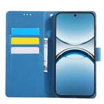 For Oppo Find X8 5G Case Rose Flower PU Leather Wallet Phone Cover with 3 Card Slots / Wrist Strap