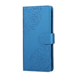 For Oppo Find X8 5G Case Rose Flower PU Leather Wallet Phone Cover with 3 Card Slots / Wrist Strap