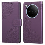 For Oppo Find X8 5G Case Rose Flower PU Leather Wallet Phone Cover with 3 Card Slots / Wrist Strap