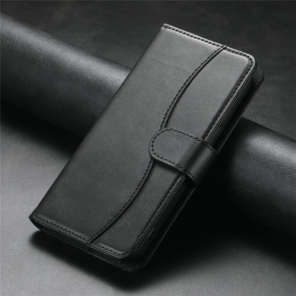 Stand Case for Honor 400 Pro 5G (Global)G PU Leather Wallet Phone Cover S Shape Stitching Design with Strap