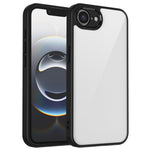 For iPhone 17th / 16th Case Matte Skin Touch Clear PC + TPU Shockproof Phone Back Cover