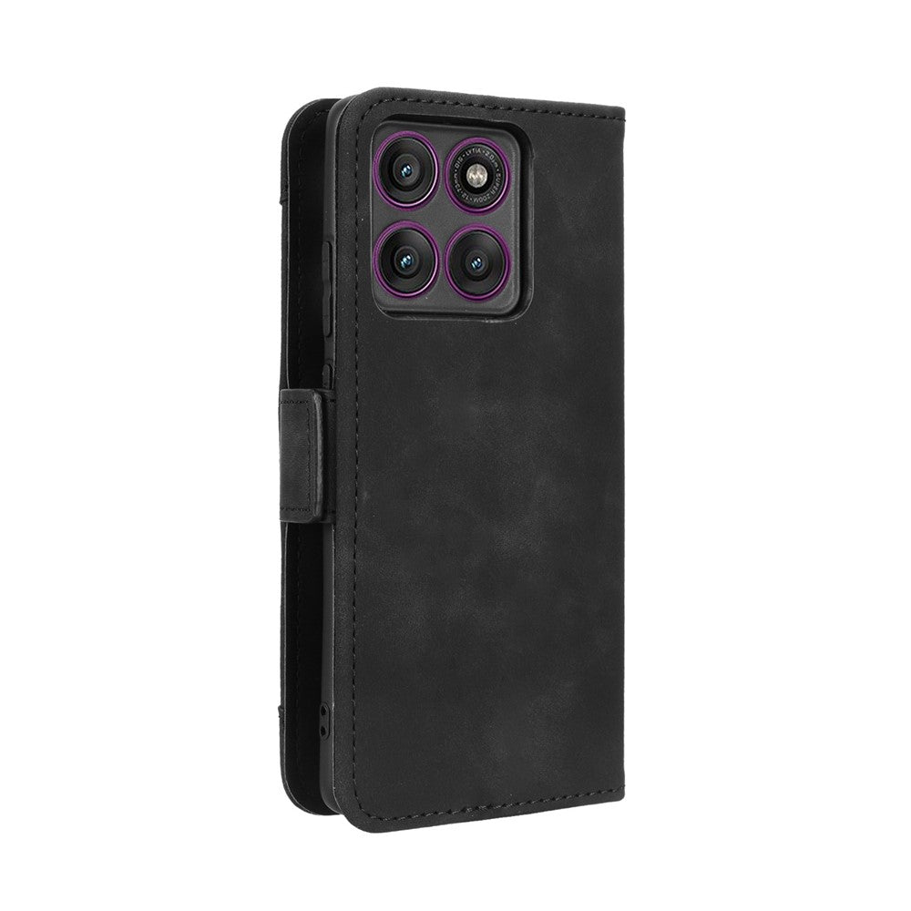 For Motorola Edge 60 Pro 5G Leather Case Phone Wallet Cover with Multiple Card Slots