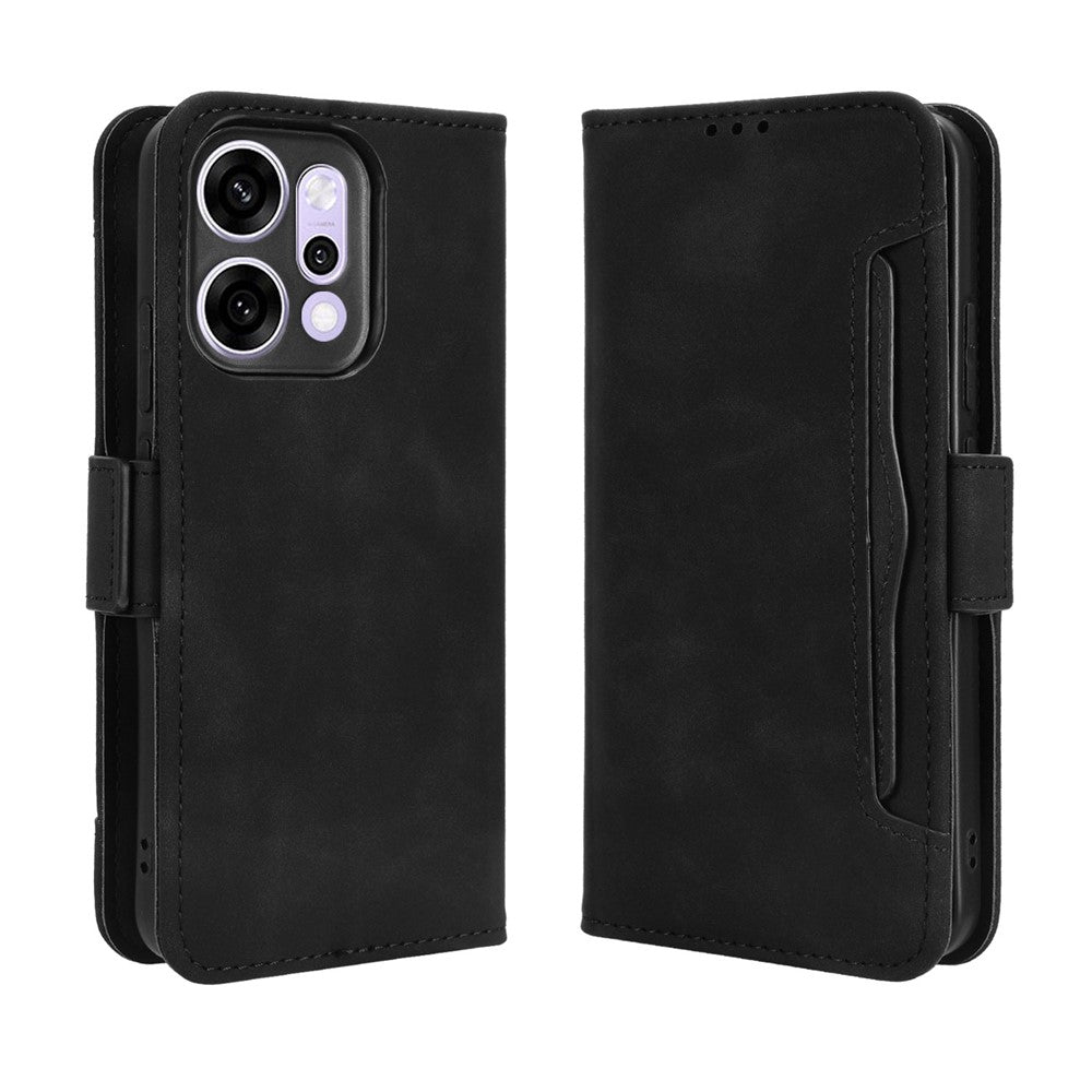 Oppo Reno14 Pro 5G (Global) Läderfodral mobilplånboksfodral med Flera Kortfack
