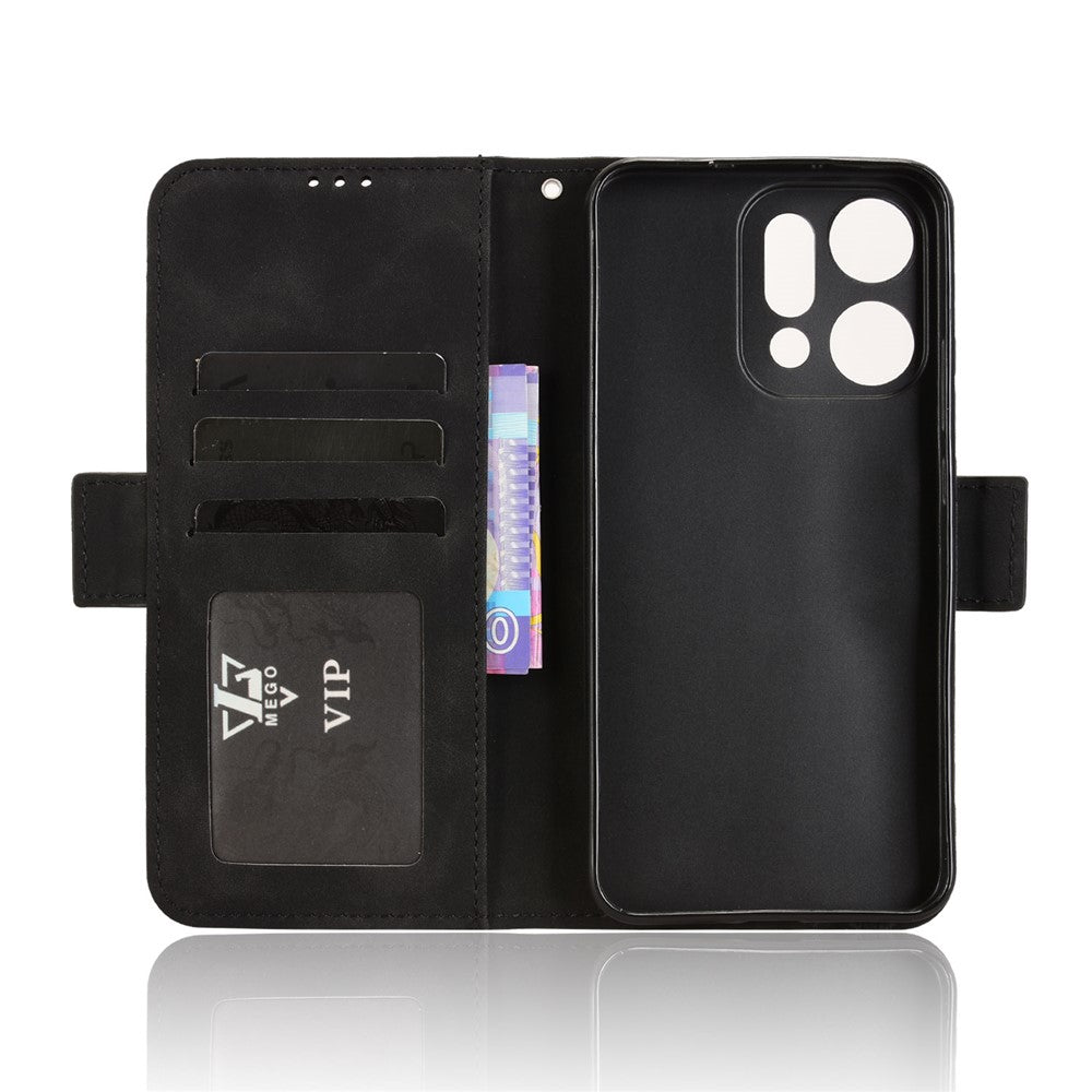 For Oppo Reno14 Pro 5G (Global) Leather Case Phone Wallet Cover with Multiple Card Slots