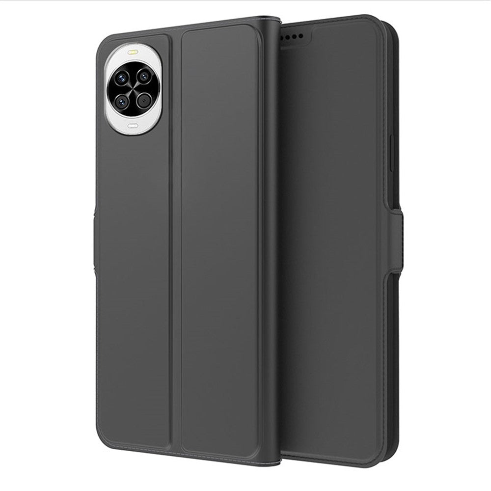 Huawei Nova 14 5G Skal Stötsäkert TPU Innerskal Läder mobilfodral Kortplats