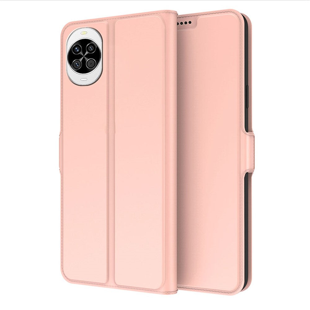 Huawei Nova 14 5G Skal Stötsäkert TPU Innerskal Läder mobilfodral Kortplats