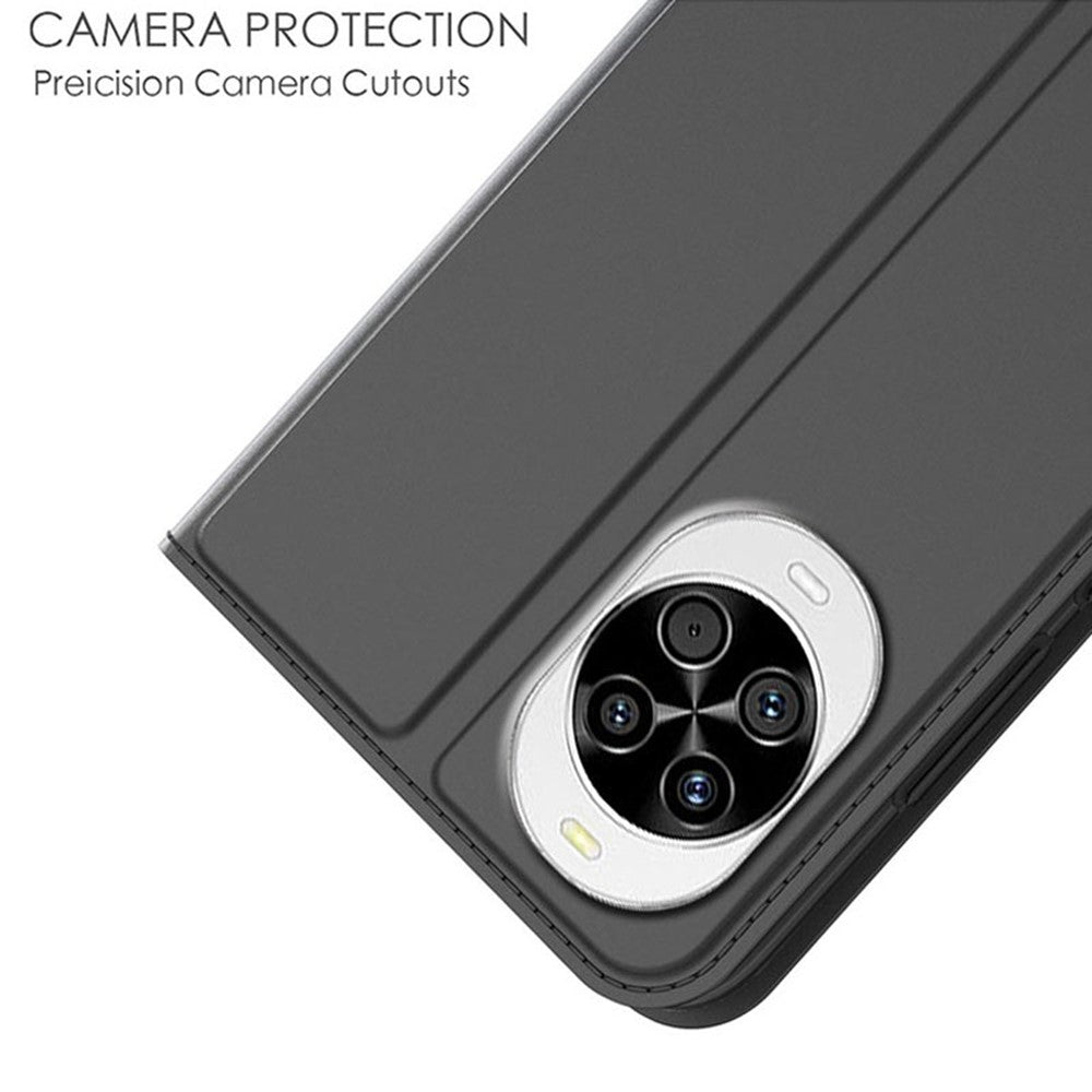 For Huawei nova 14 5G Case PU Leather Phone Cover with Card Holder Stand