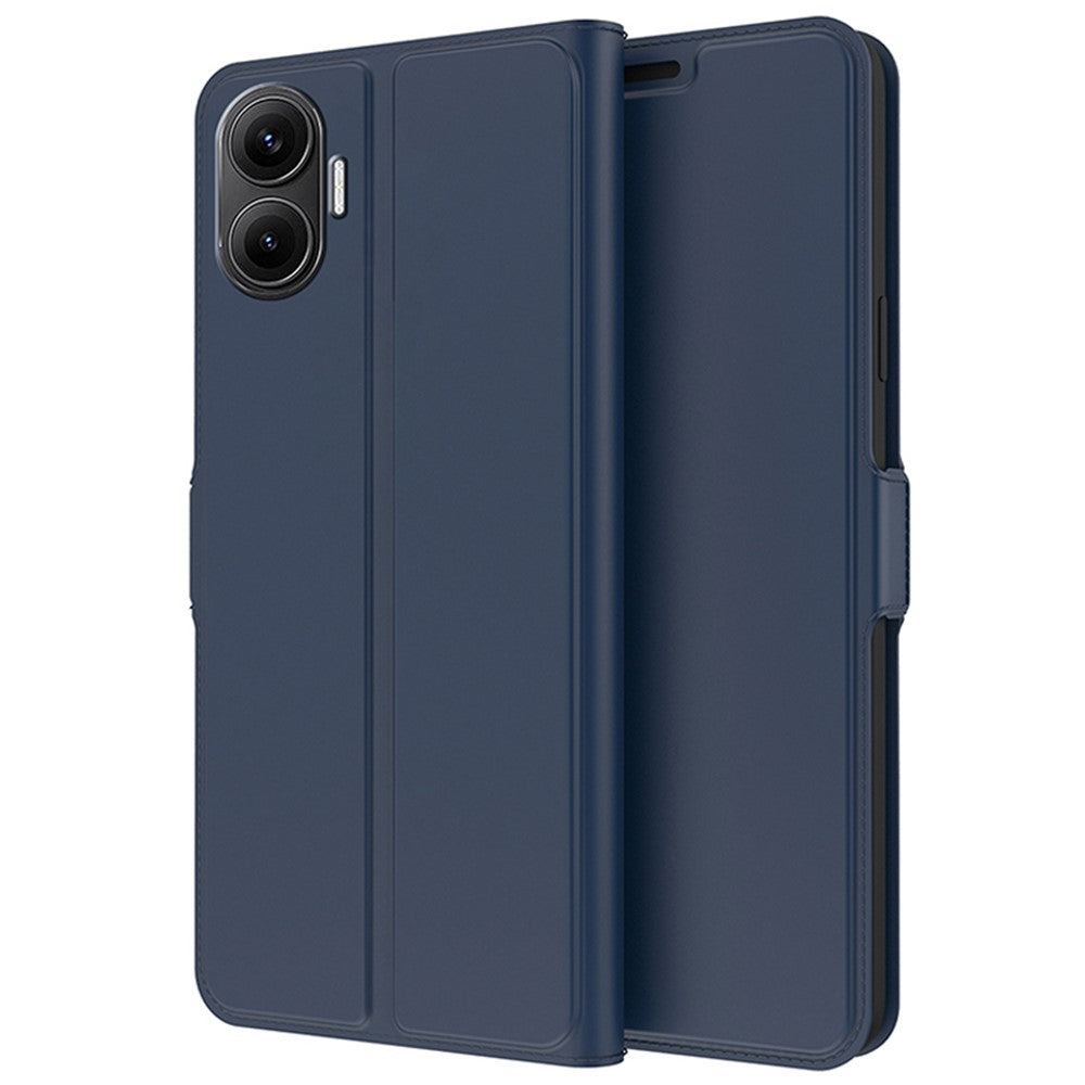For Xiaomi Poco F7 5G / Redmi Turbo 4 Pro 5G Case Shockproof TPU Inner Shell Leather Phone Cover Card Slot