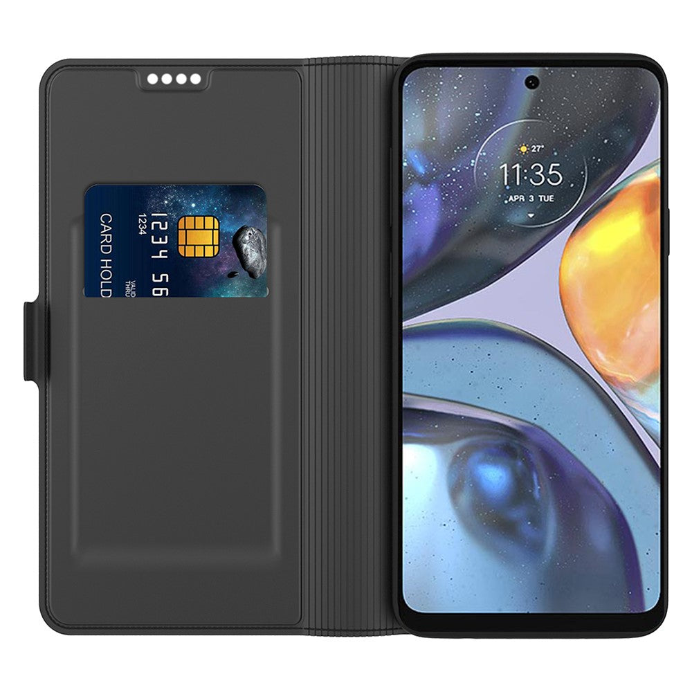 For Motorola Edge 60 Pro 5G Case Shockproof TPU Inner Shell Leather Phone Cover Card Slot