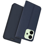 For Oppo Reno14 Pro 5G (Global) Case PU Leather Phone Cover with Card Holder Stand