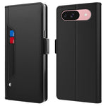 Til Google Pixel 10 Cover med Stand PU Læder Telefoncover Pung Spejl